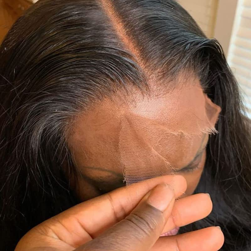 BEEOS 5x5 skinlike lace closure front view blends seamlessly with scalp