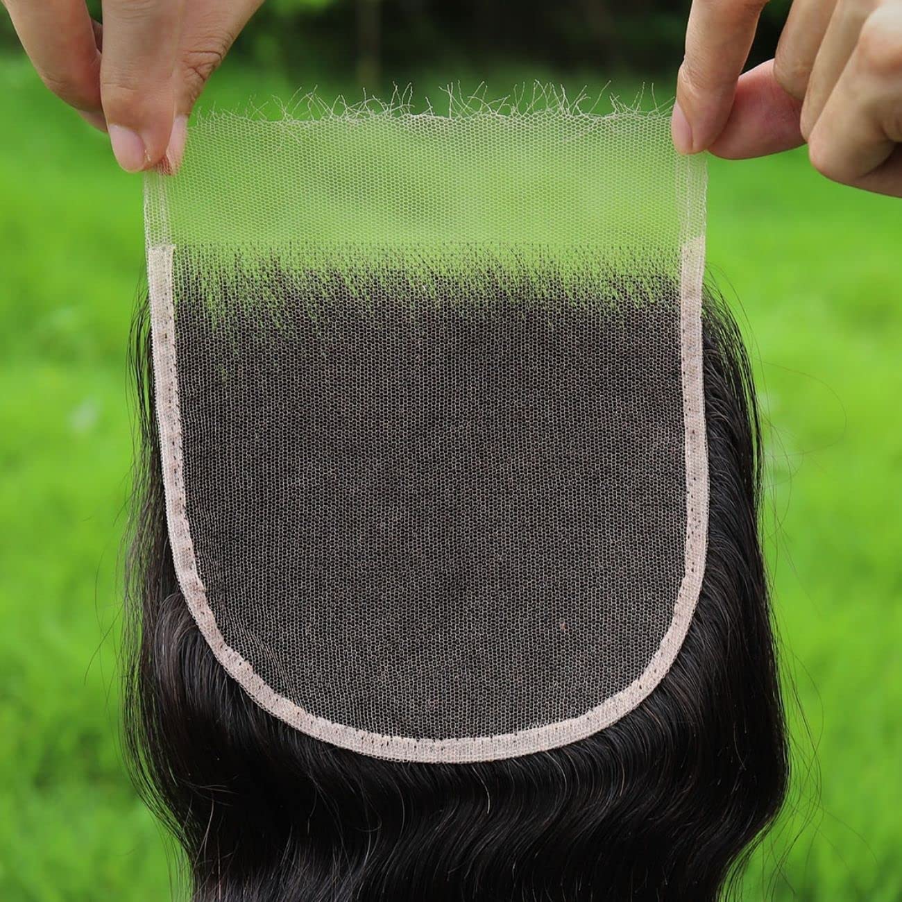 Beeos closure ready for bleaching and dyeing with minimal shedding.