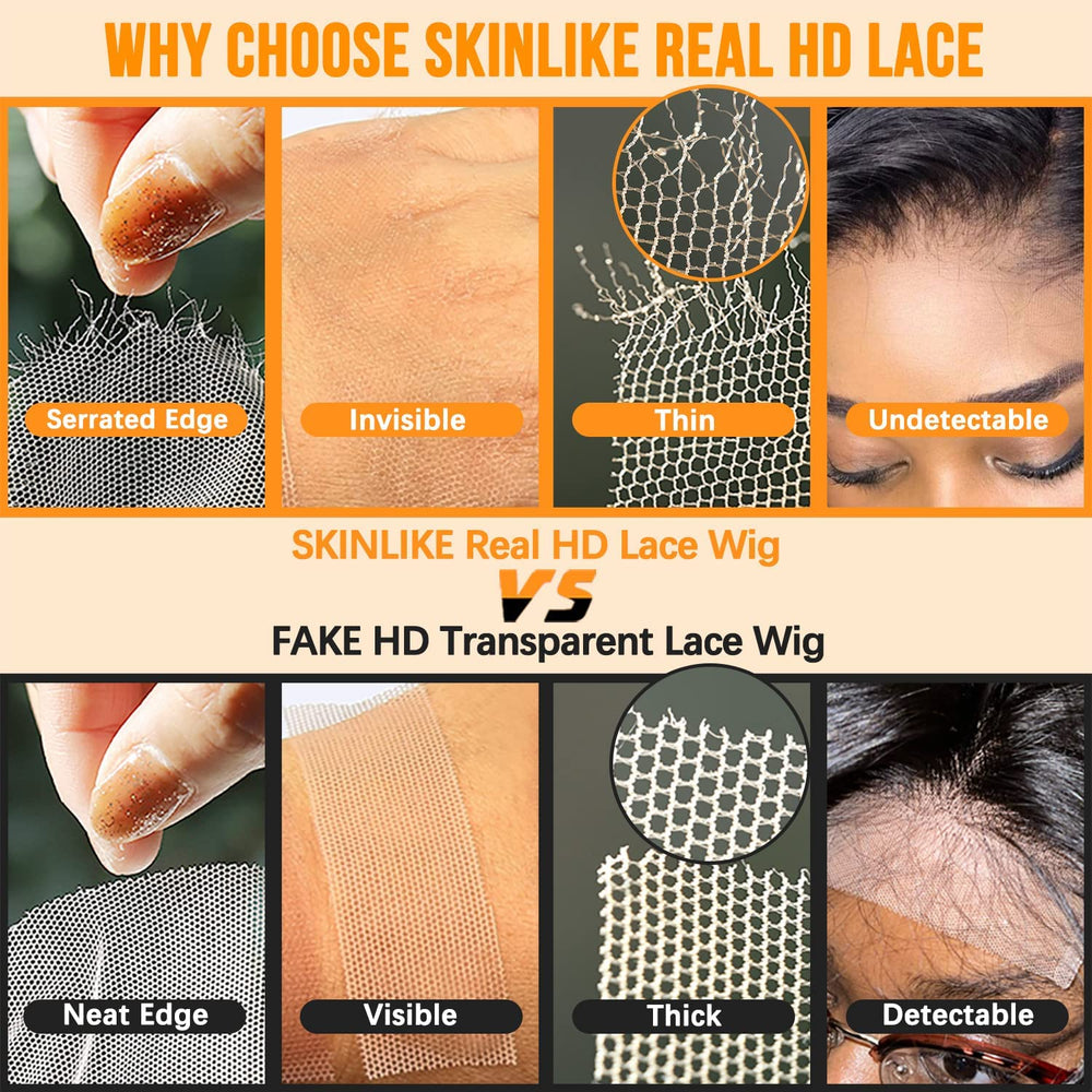 BEEOS pre-plucked baby-hair front helps a natural hairline.
