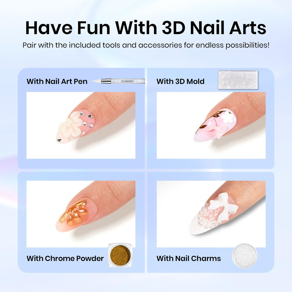 Beetles 15mm liner brush closeup for clean, smooth lines in nail art.