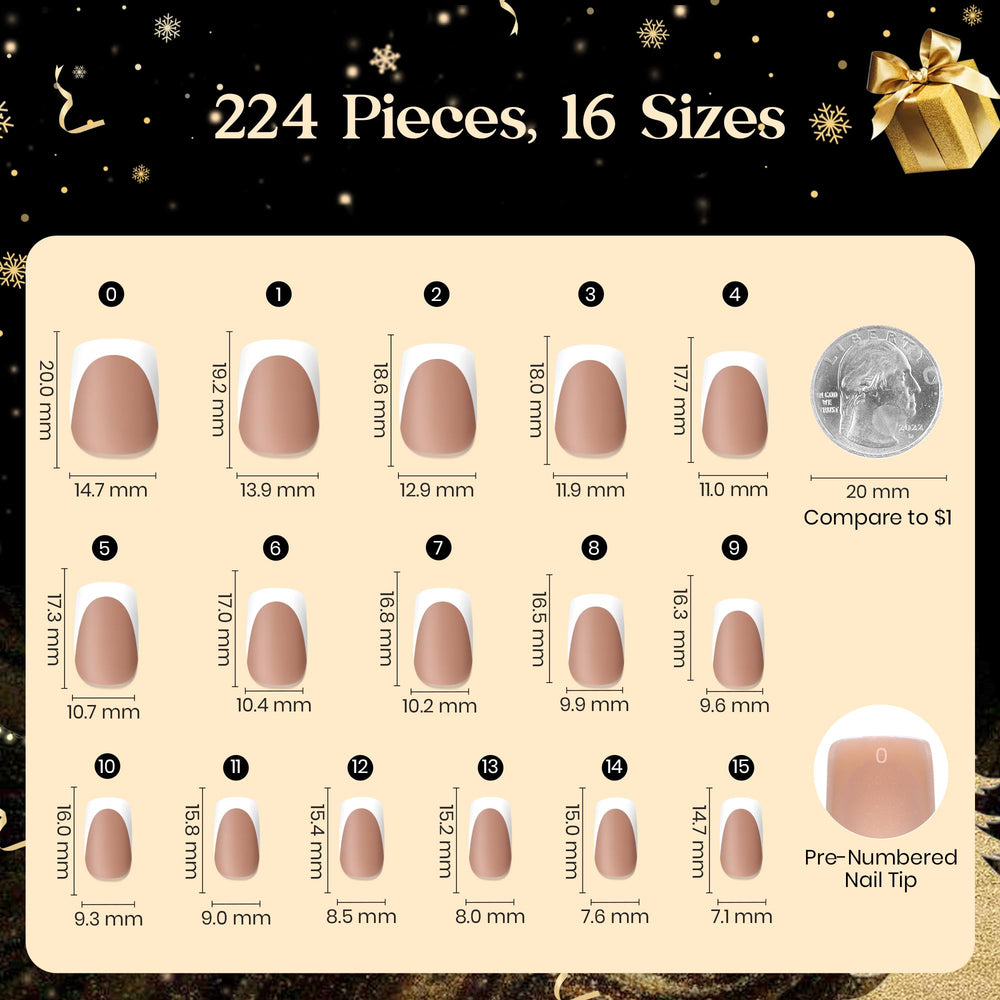 Beetles 16 tip sizes size chart image shows perfect fit for every finger