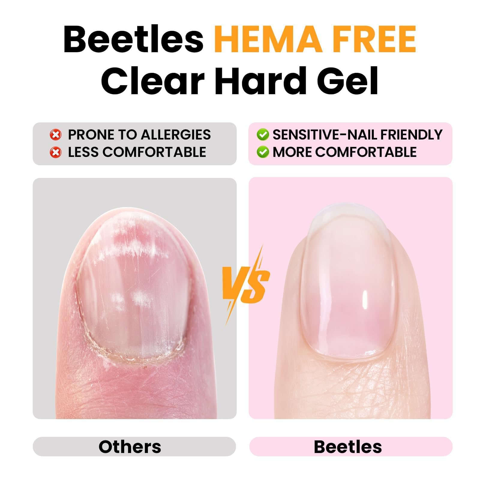Beetles 9in1 Hard Gel Set 1oz (9in1-hard-gel-set-1oz) supports versatile nail building and shaping.