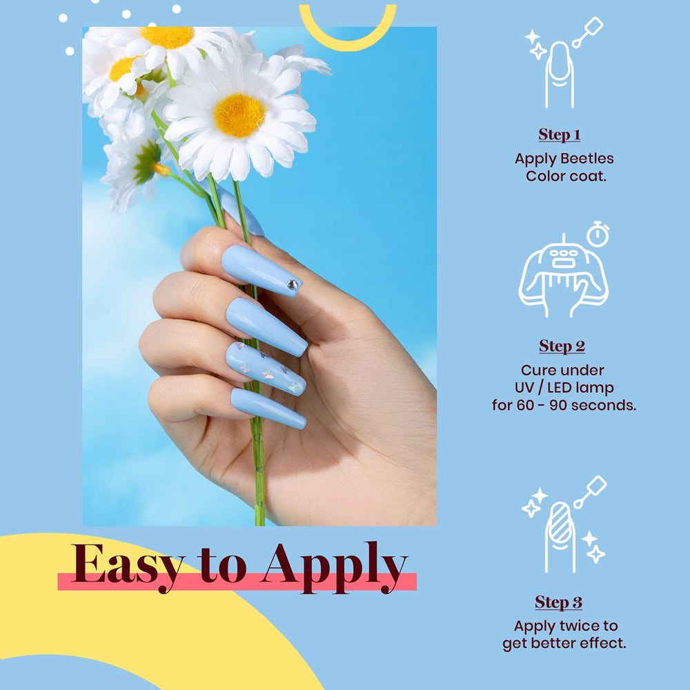 Beetles Baby Blue makes a thoughtful gift idea for women who love home manicures