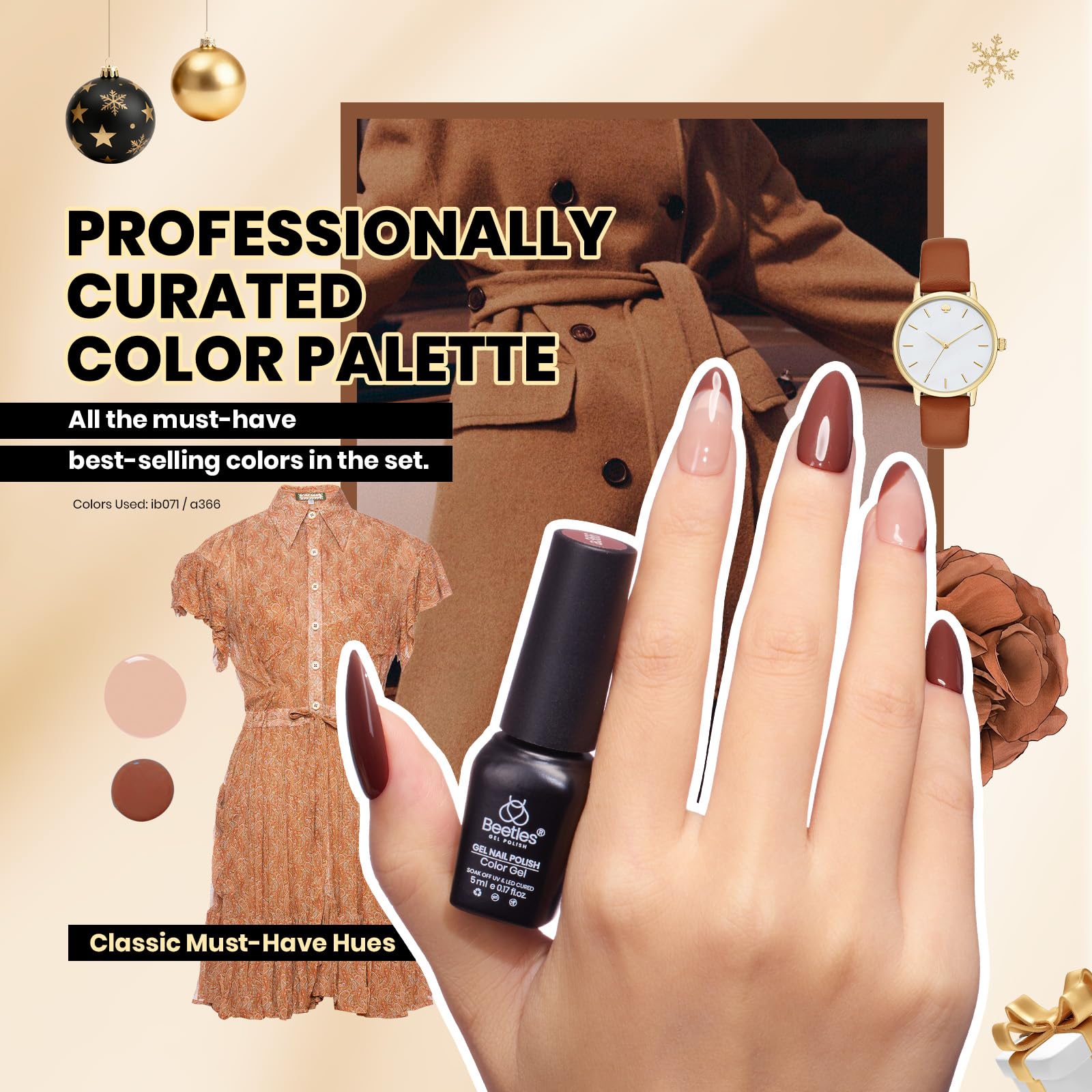 Beetles base coat demonstrates a no-wipe formula ideal for smooth application.