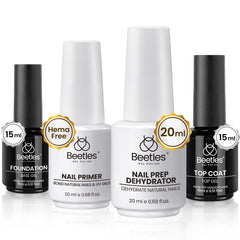 Beetles Gel Polish base gel 15ml ready for professional nail prep and adhesion
