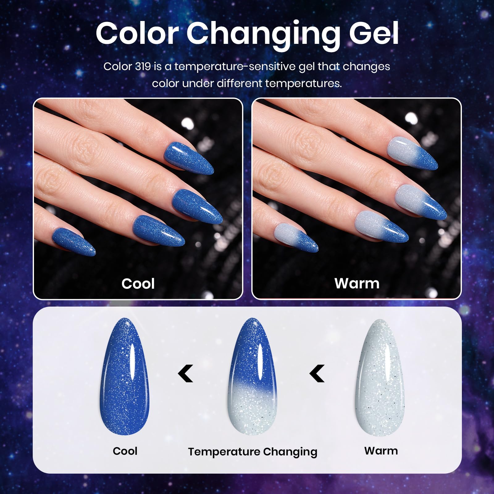 Beetles black gel polish delivers deep, lasting shine on nails.