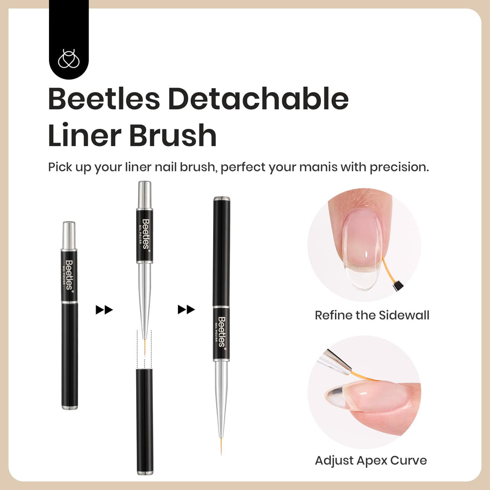 Beetles blooming gel with brush enables blooming effects in seconds.