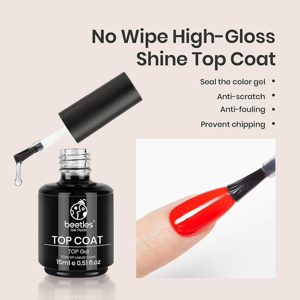 Beetles Blooming Gel natural stone look nails