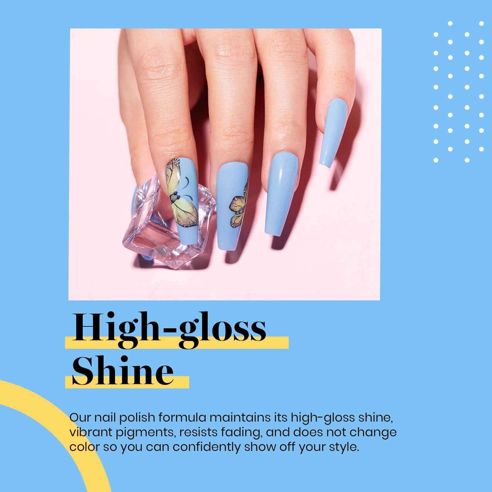 Beetles Blue Gel Polish ideal for DIY home manicures and salon-quality results