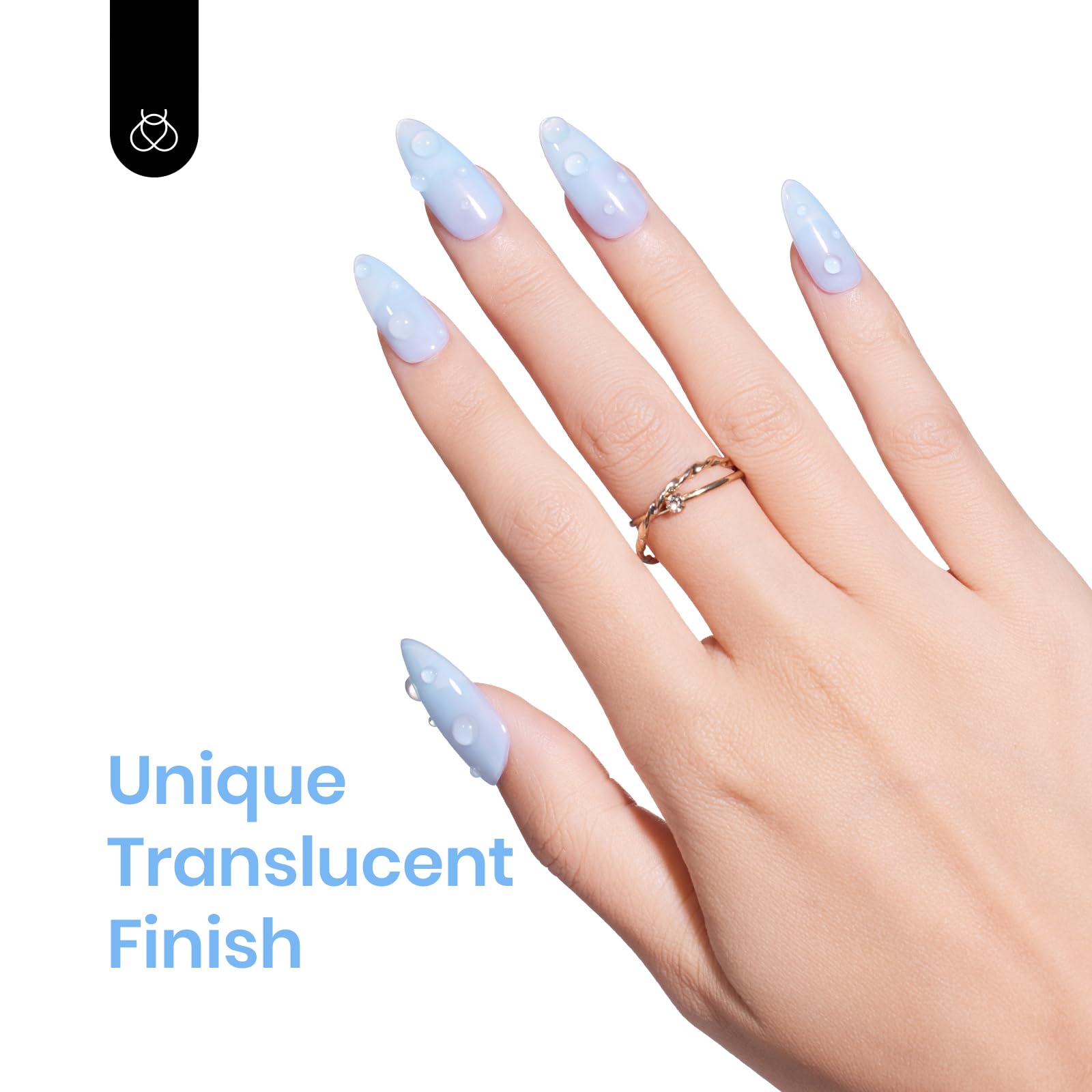 Beetles brilliant shine finish image suggests glossy, smudge-resistant manicure