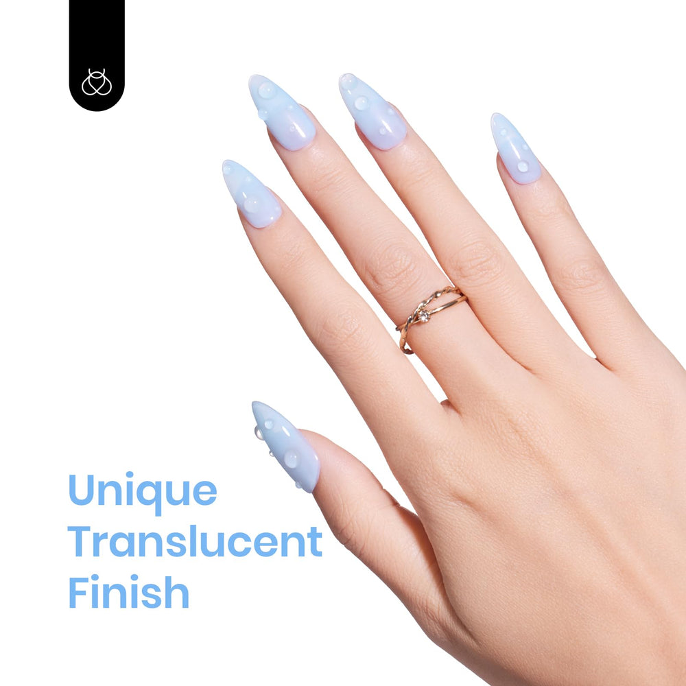 Beetles brilliant shine finish image suggests glossy, smudge-resistant manicure