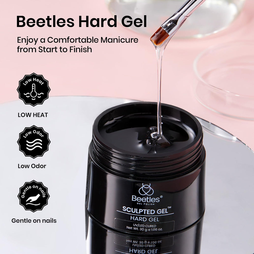 Beetles Builder Gel apex-building supports strong arches for long-lasting results