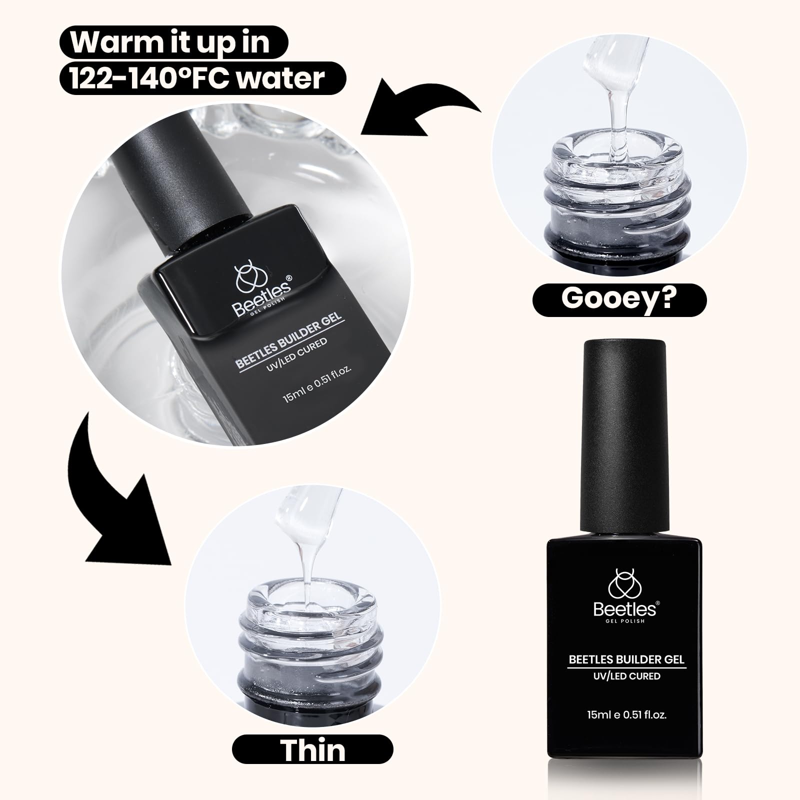 Beetles Builder Gel beginner-friendly kit setup suggests quick at-home manicure confidence