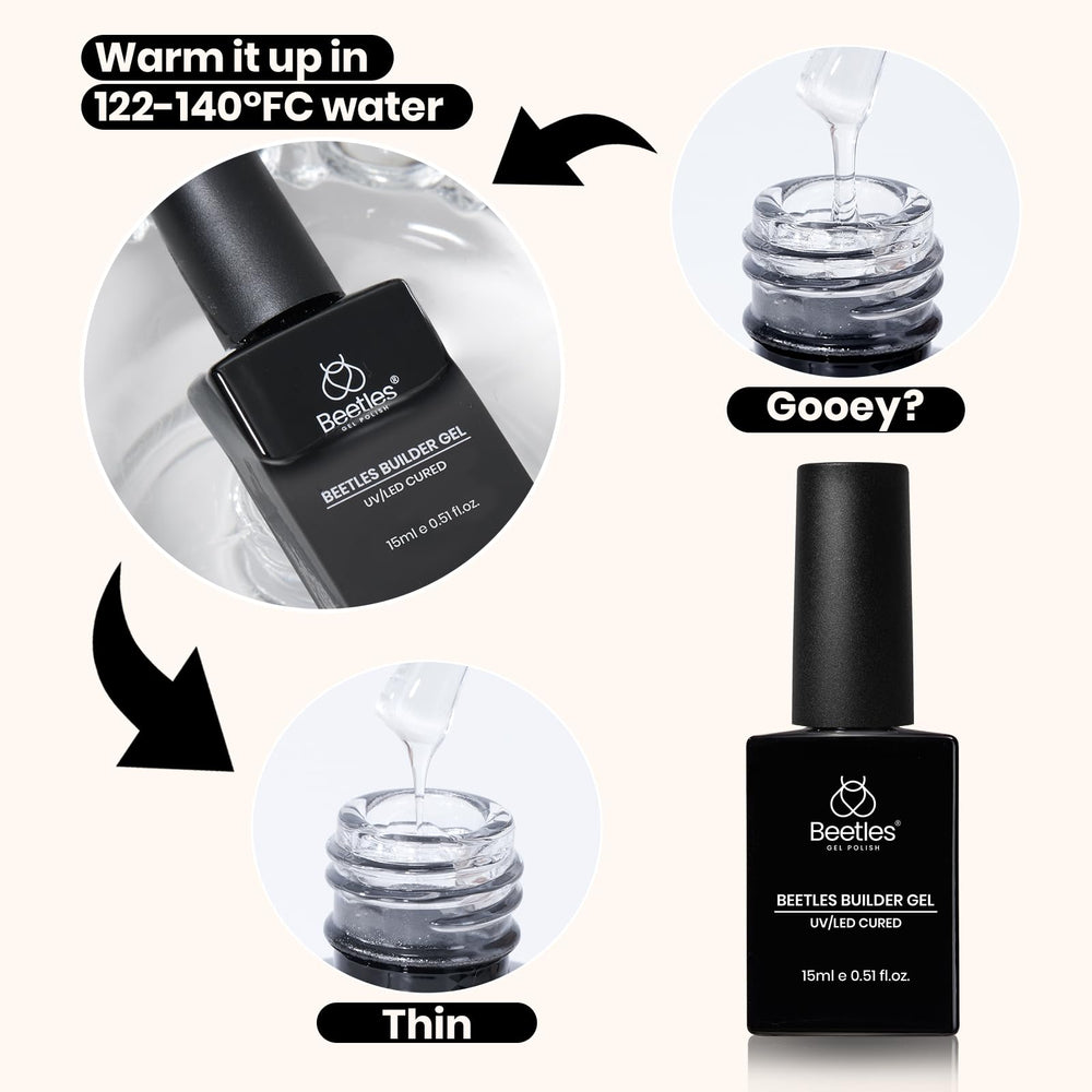 Beetles Builder Gel beginner-friendly kit setup suggests quick at-home manicure confidence