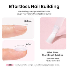 Beetles Builder Gel gap filling and sealing in translucent white finish