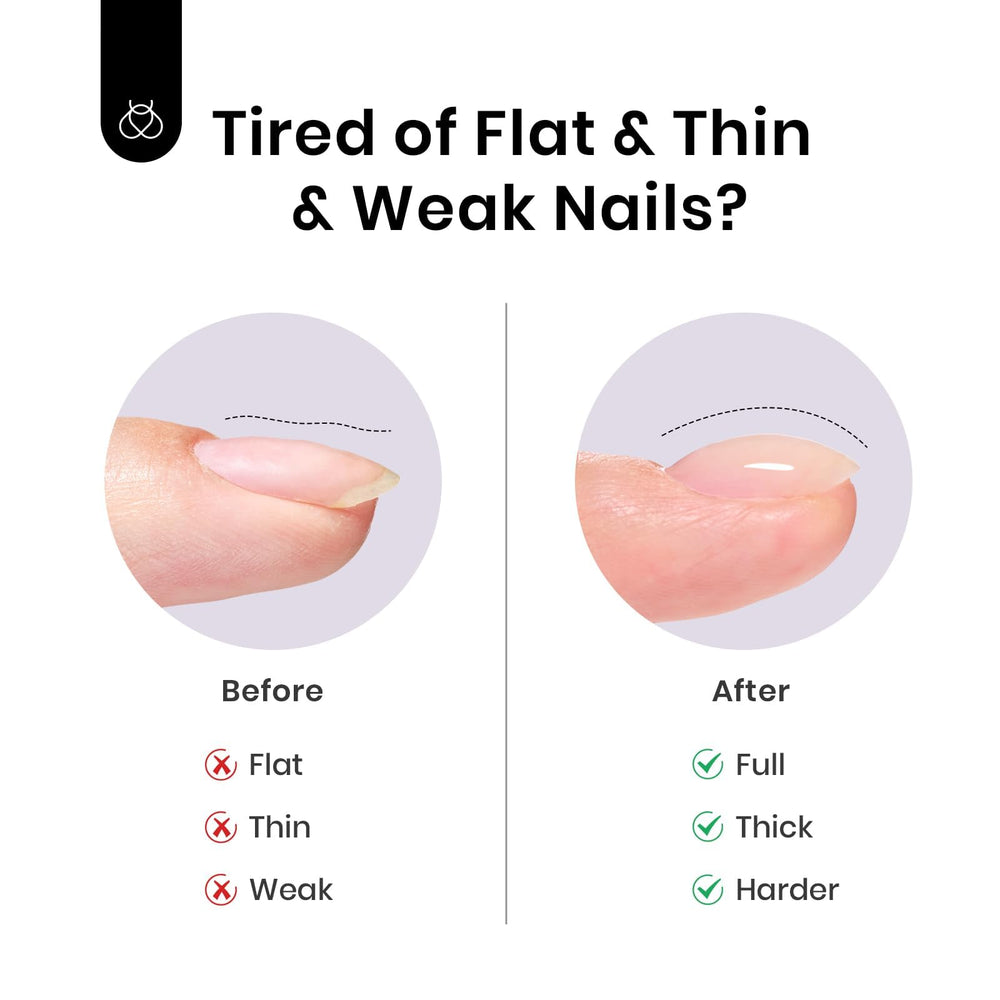 Beetles Builder Gel top coat seals shine and prevents stickiness.