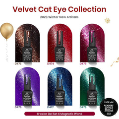 Beetles Cat Eye Gel Polish includes a magnet to create cat eye effects.