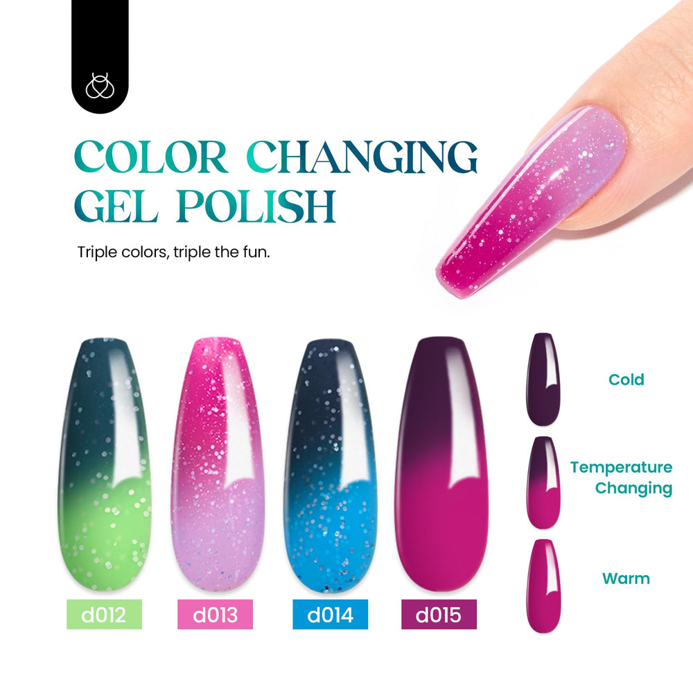 Beetles Cat Eye Gel Polish Bottle with Glitter Colors for dazzling nails