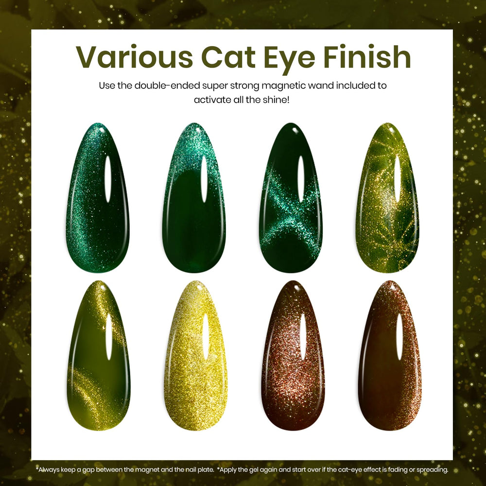 Beetles Cat Eye magnetic stick demonstrates quick magnetic effect for dramatic nails