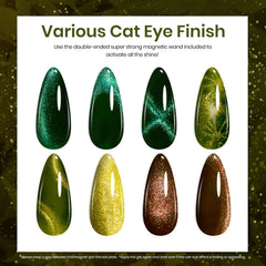 Beetles Cat Eye magnetic stick demonstrates quick magnetic effect for dramatic nails