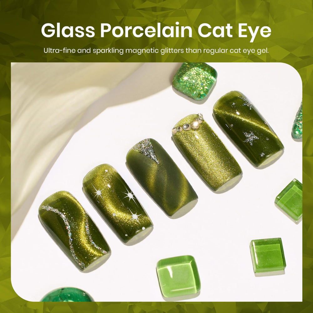 Beetles cat eye magnetic tool included enabling varied cat eye effects at home
