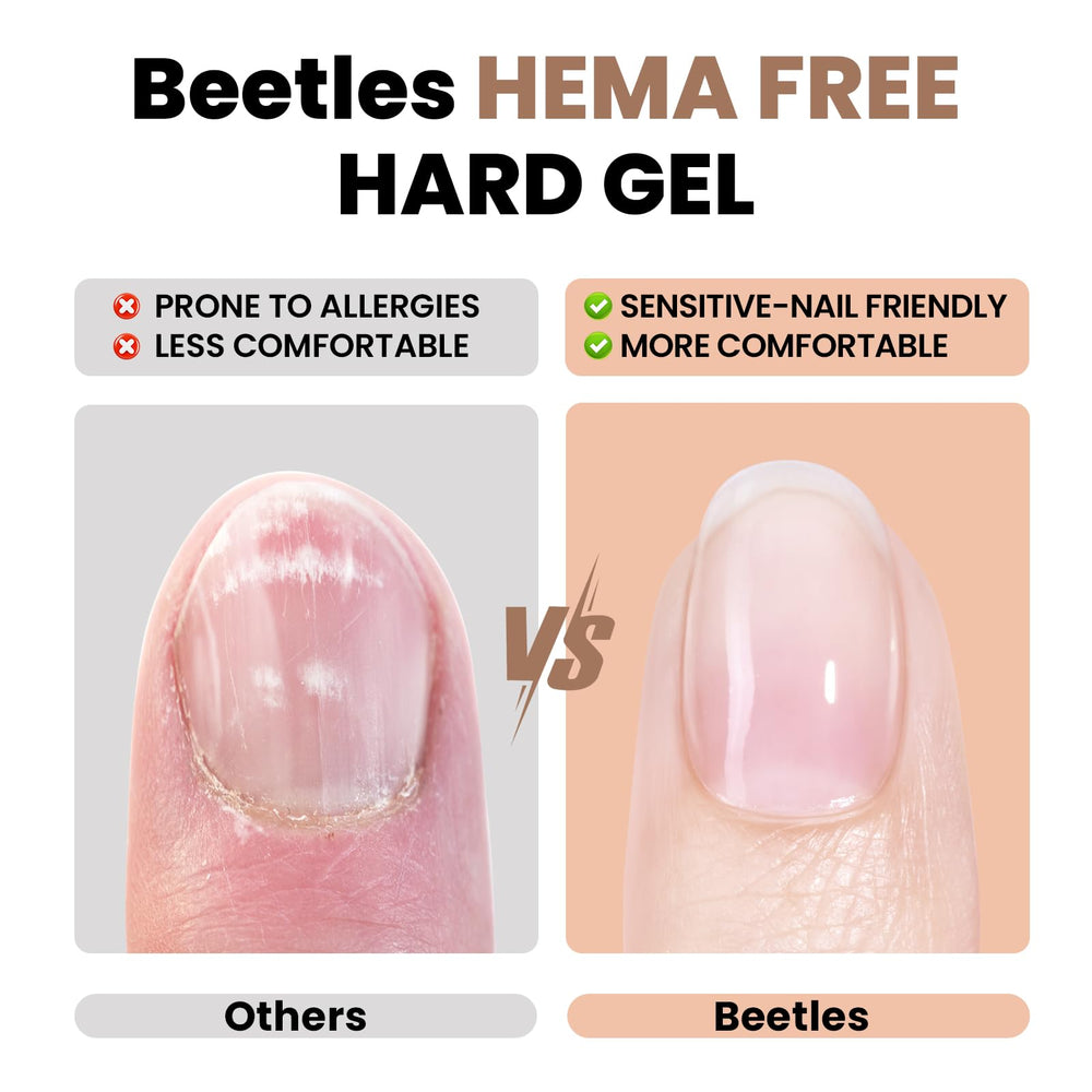 Beetles Chestnut Breeze color swatches reveal four warm tones for fall nails