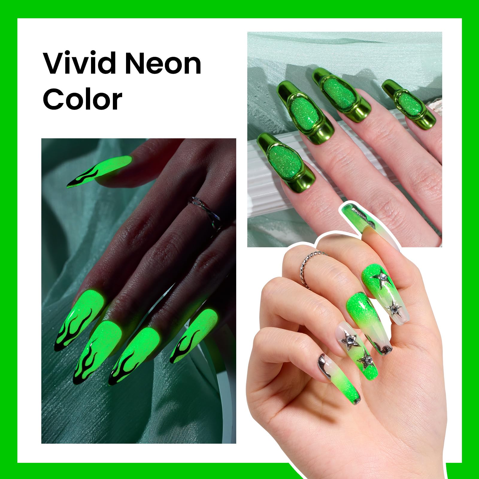 Beetles Christmas Gel Polish during application provides smooth, glossy coverage.