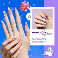 Beetles Christmas gel set on display for festive manicure ideas.