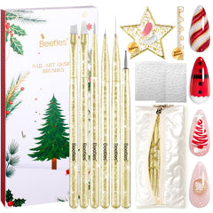 Beetles Christmas Nail Art Brushes dotting pen for precise detailing