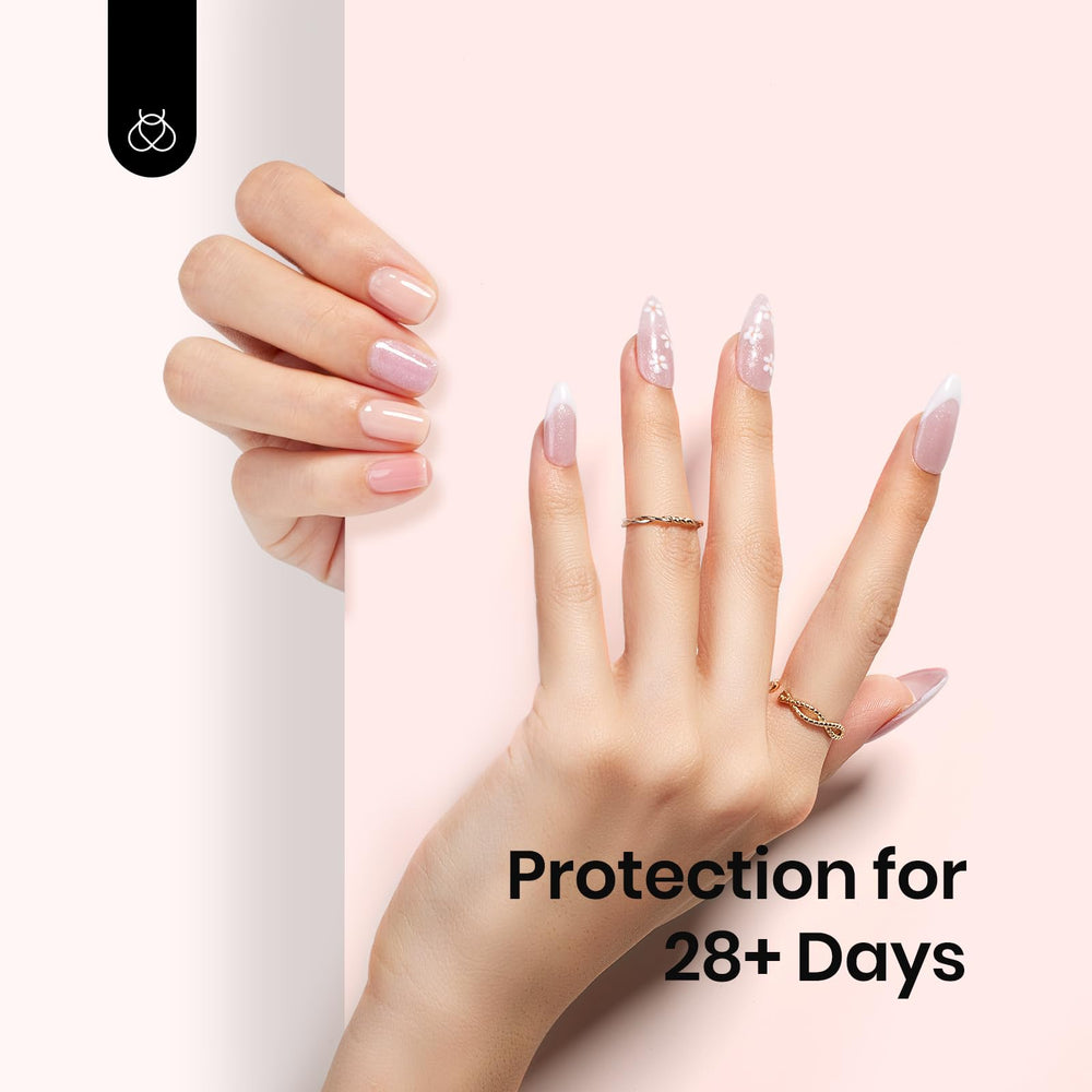 Beetles color base dual-use gel saves steps during manicure