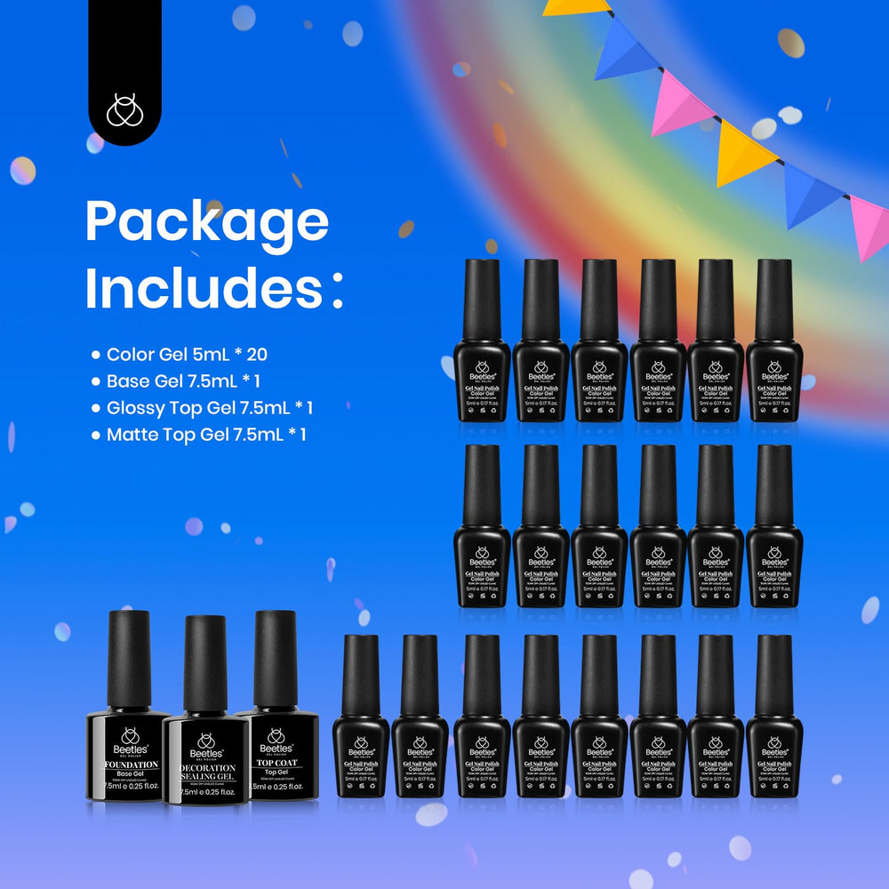 Beetles color-swatches 20-shade palette enables quick shade matching