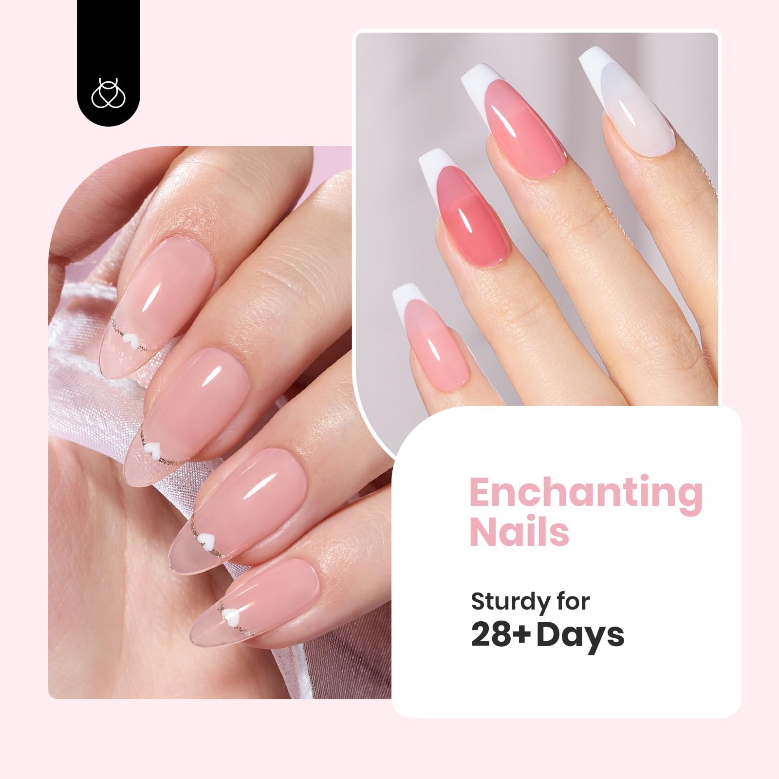Beetles low-odor cruelty-free formula gentle on natural nails.