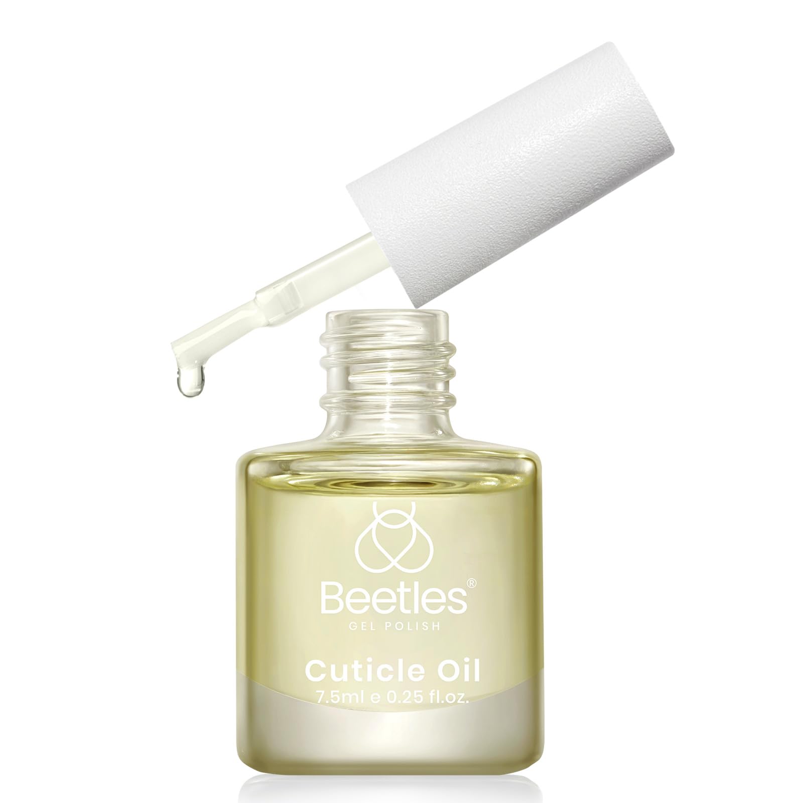 Beetles Cuticle Oil salon-finish highlight a spa-like home manicure result.