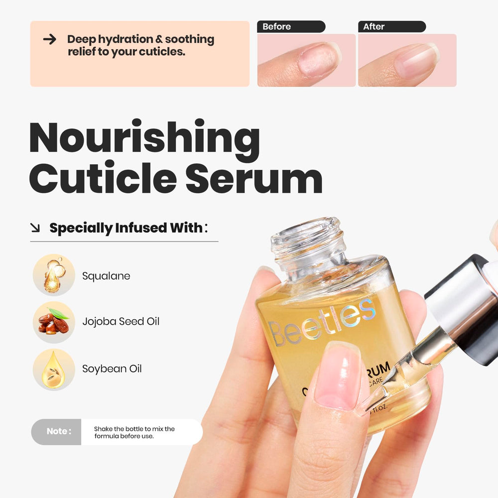 Beetles Cuticle Serum 20ml – nourishes cuticles and supports nail health