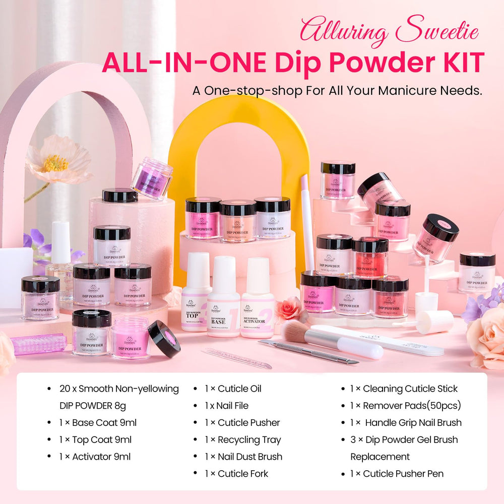 Beetles Dip Powder Tools for efficient at-home manicure and cleanup.