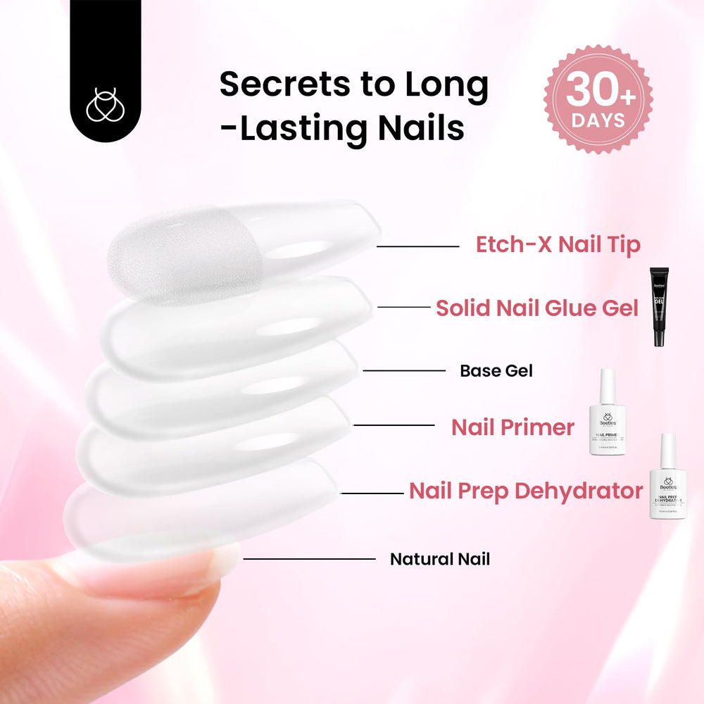 Beetles DIY Nail Extension Kit ready-to-use for quick nails
