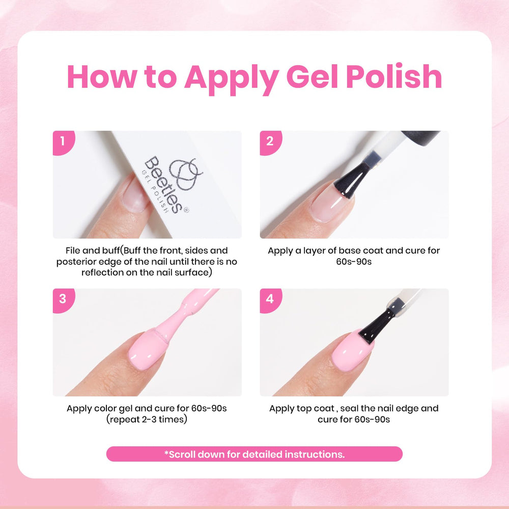 Beetles DIY manicure gift-pack concept for women