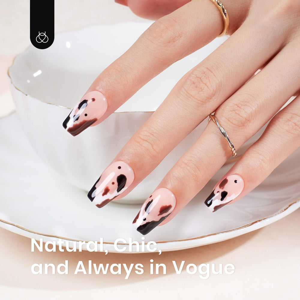 Beetles DIY extension process guide for home manicures.