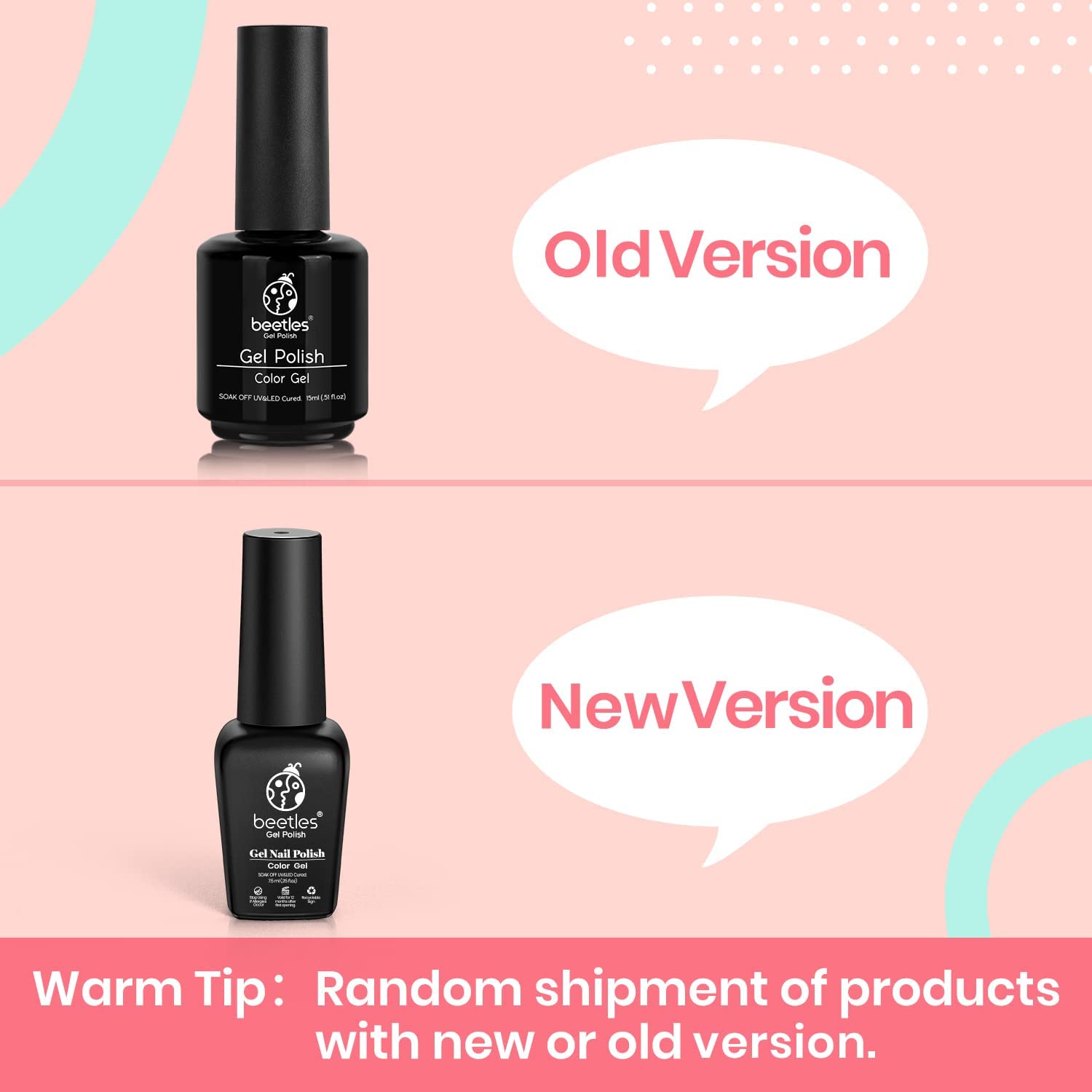 Beetles Fall Gel Nail Polish application process demonstration