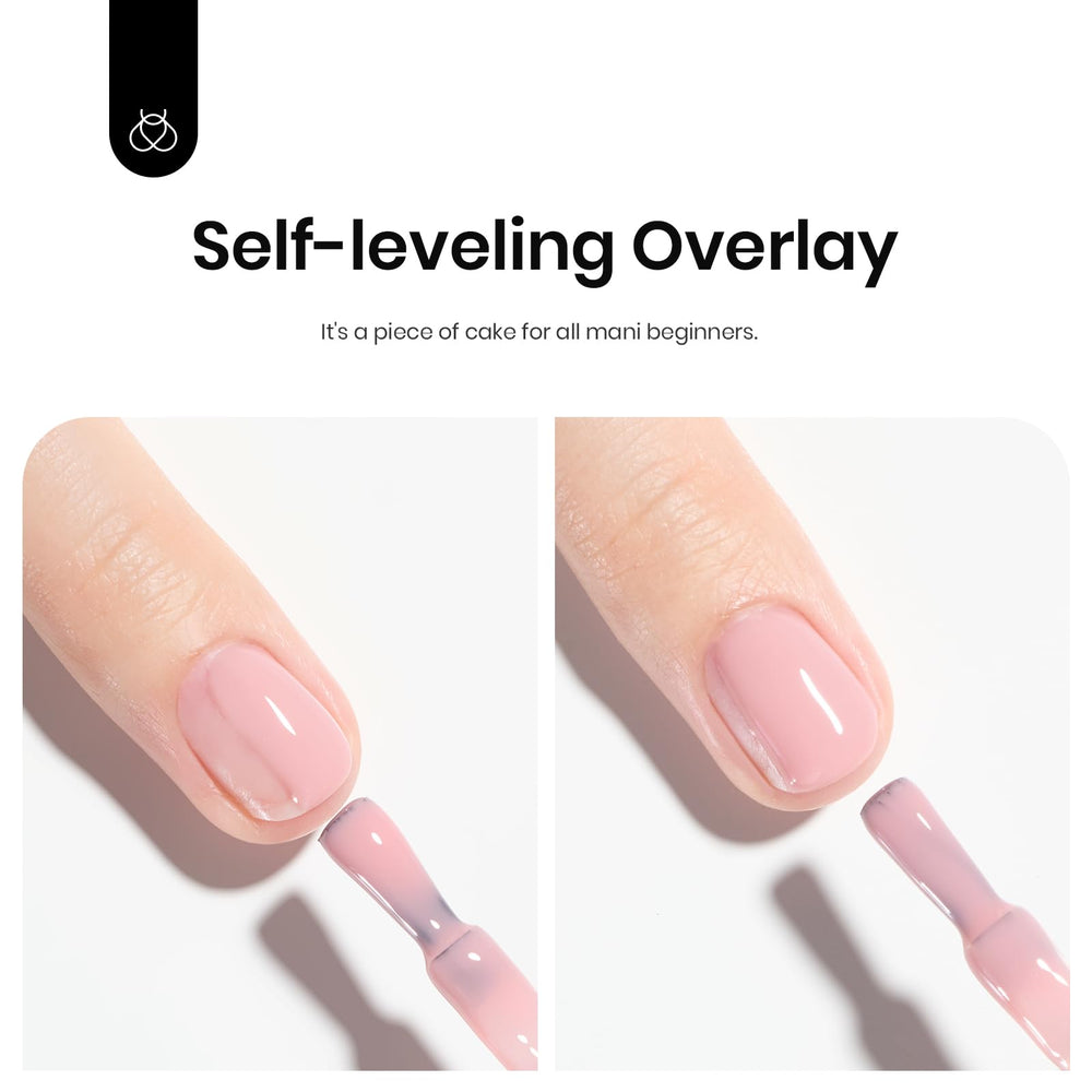 Beetles finished nude gel manicure with salon-like look at home