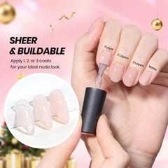 Beetles French Gel Polish Set sticker sheets add precision French tips