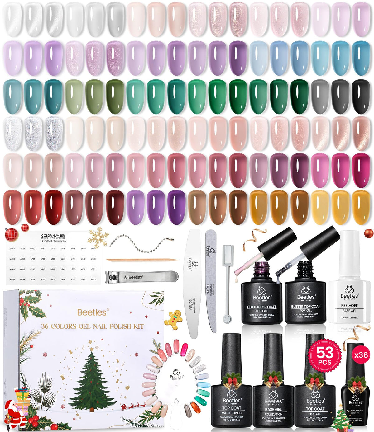 Beetles Frostglaze Veil gift box showcases festive packaging for easy holiday gifting.