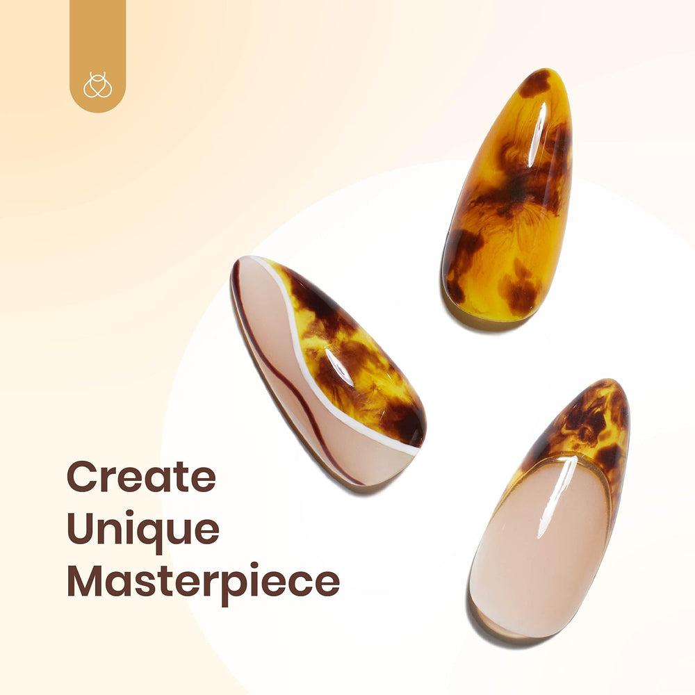 Beetles Gel Nail Art Christmas Gift Box presentation