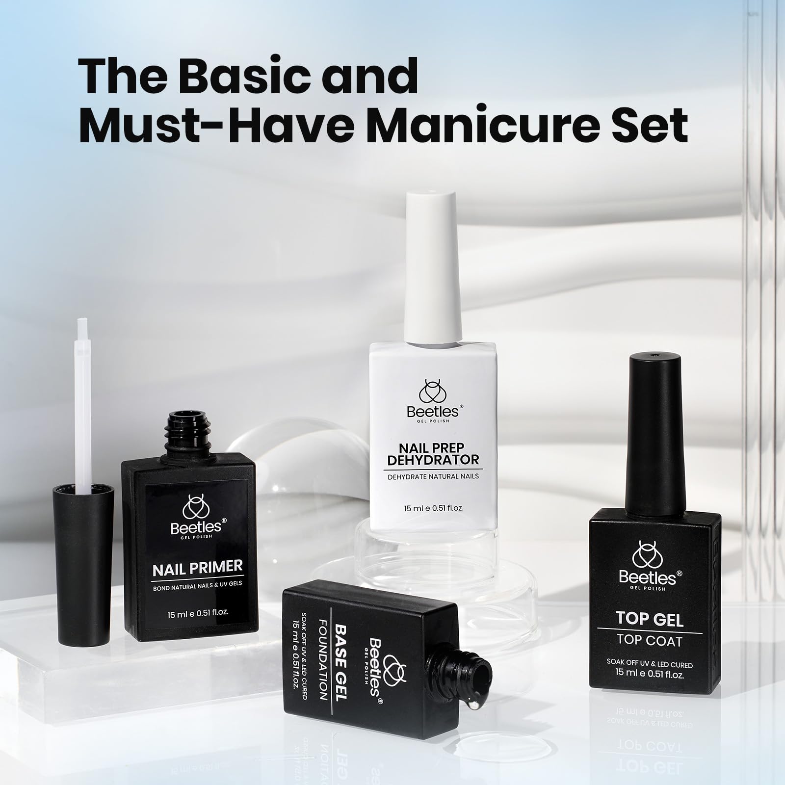 Beetles professional-grade kit promotes smooth foundation for longer-lasting gel polish results