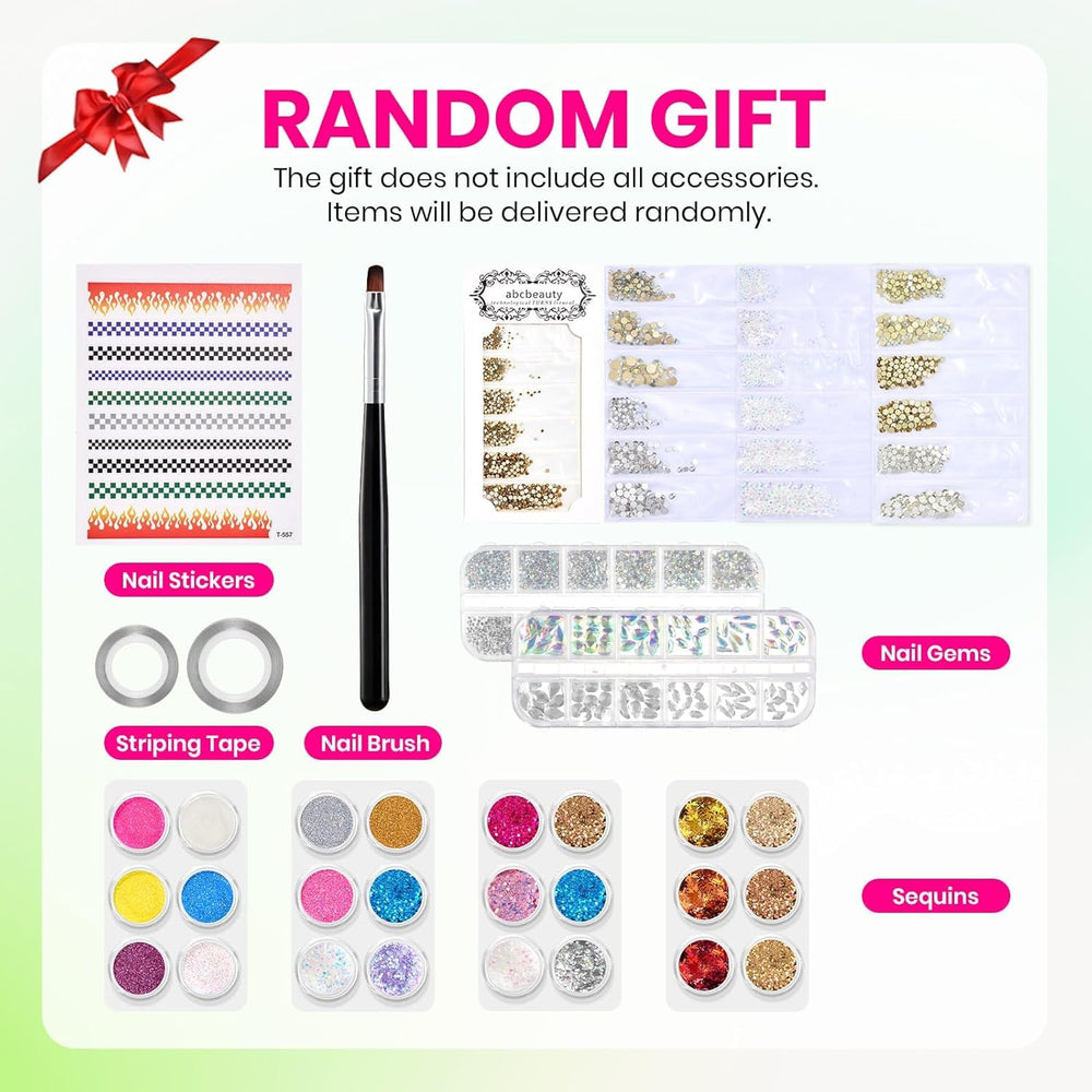 Beetles Random Accessories add-ons spark creative nail art at home