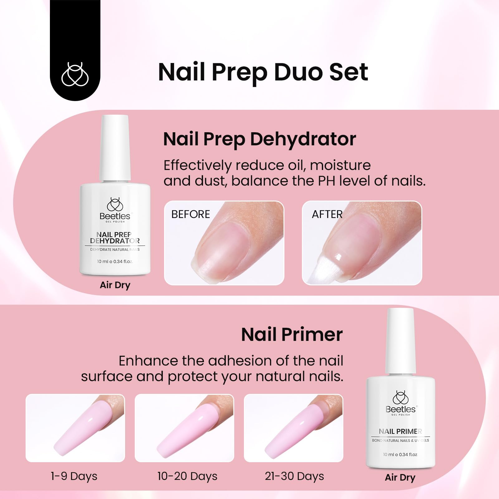 Beetles gel nail glue tube enables precise, clean extension application.