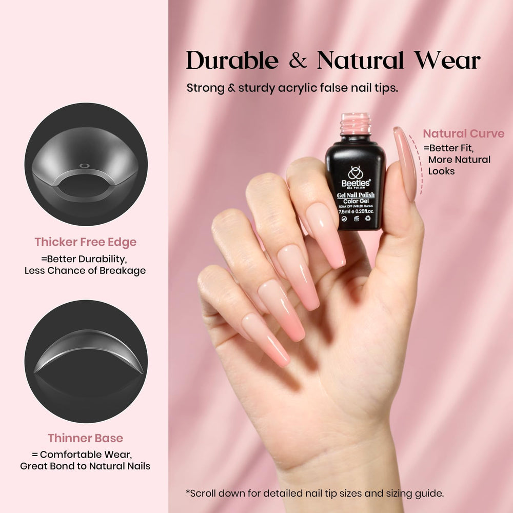 Beetles Gel Nail Kit 7.5ml gel for strong adhesion and smooth coverage