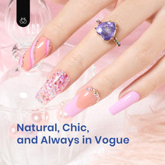 Beetles Gel Nail Kit 7.5ml gel bottle supports smooth application and durability.