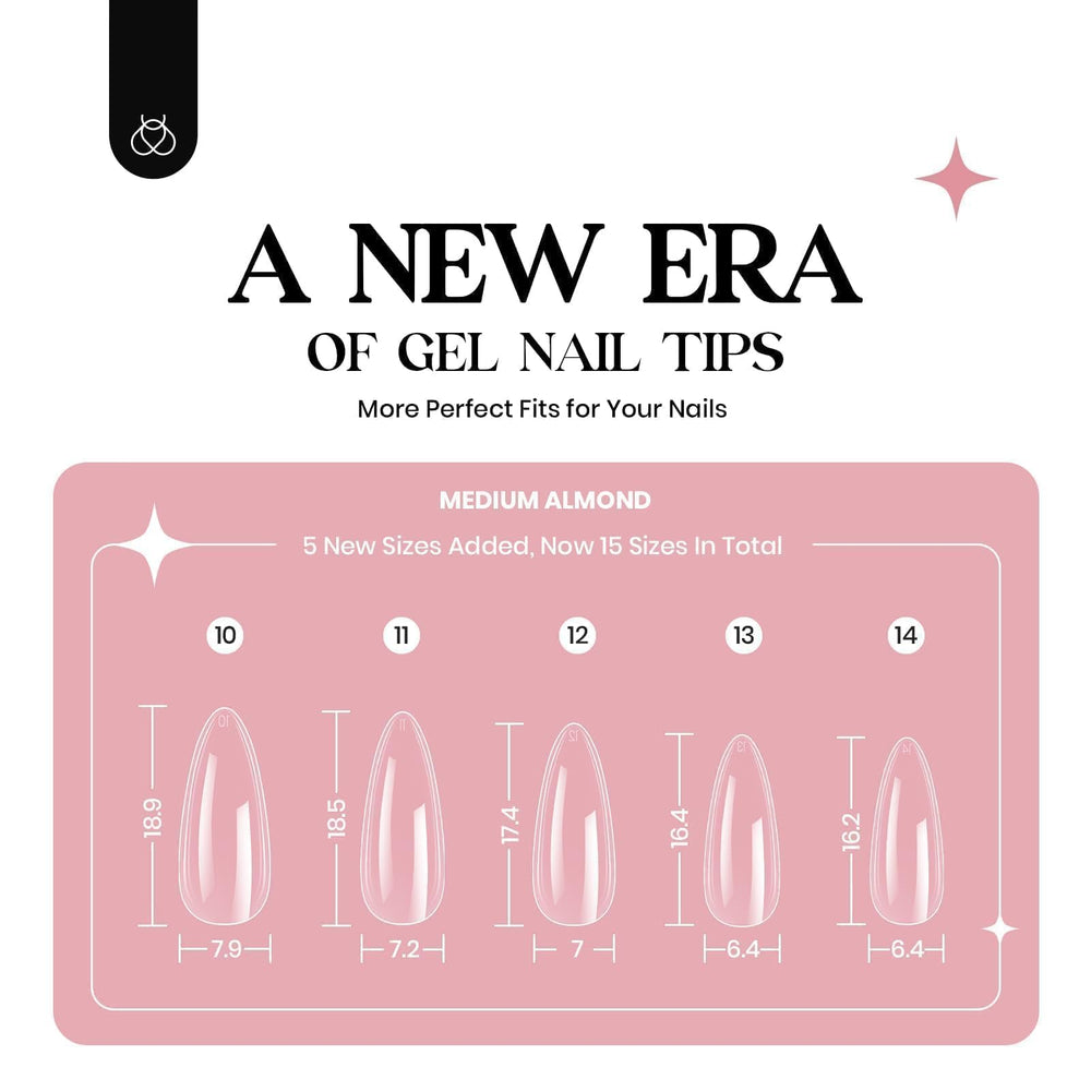 Beetles Gel Nail Kit Clear Almond Medium UV lamp—smart curing for quick sessions.