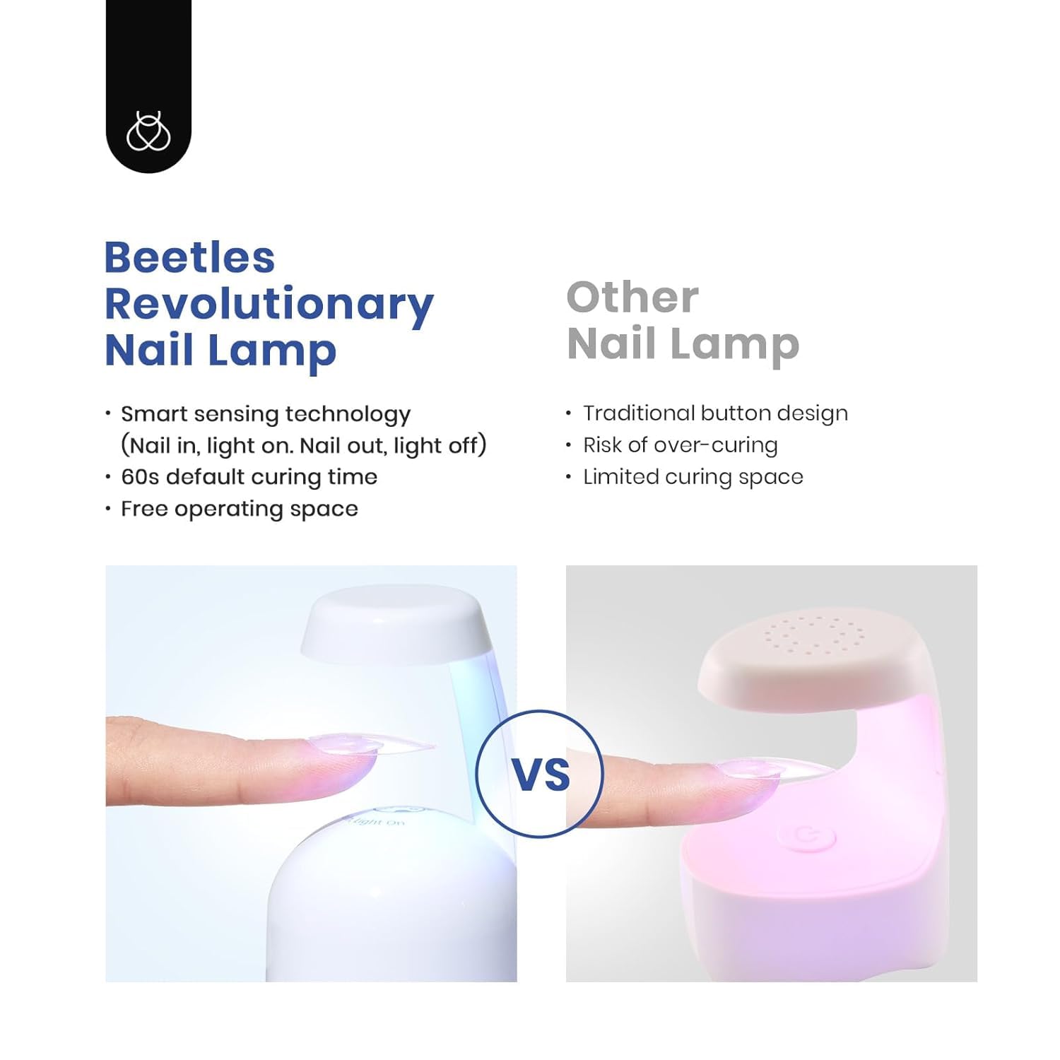 Beetles Gel Nail Kit: puntas artificiales 12 tallas para un ajuste perfecto